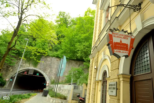 Ljubljana. Šentjakobsko gledališče Ljubljana. Foto: Tamino Petelinšek/STA Arhiv STA